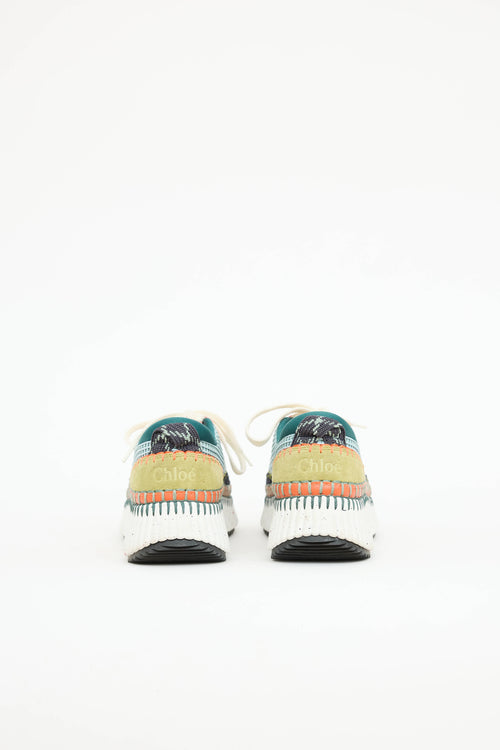 Chloé Nama Woven Sneaker