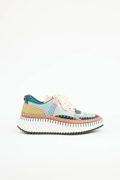 Chloé Nama Woven Sneaker
