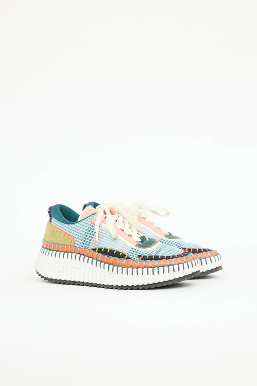 Chloé Nama Woven Sneaker