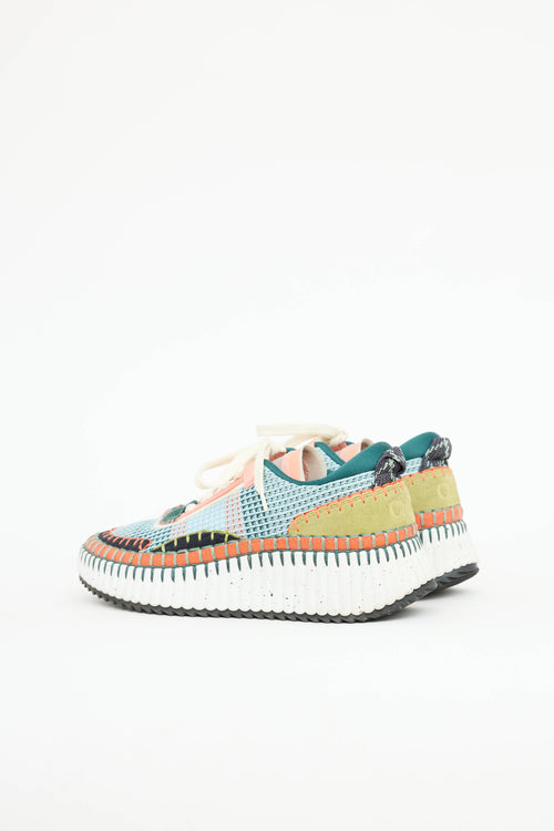 Chloé Nama Woven Sneaker