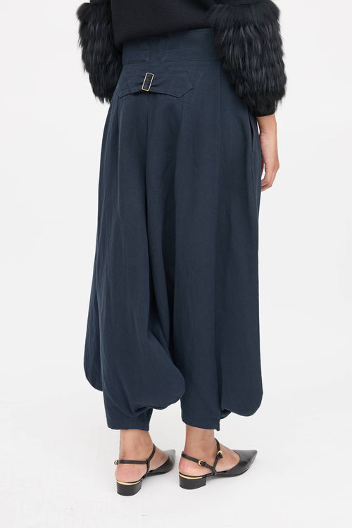 Chloé Wide Leg Bloomer Pant