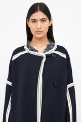 Chloé Wool Panelled Knit Coat