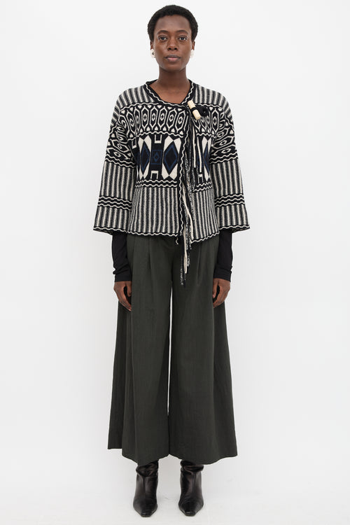 Chloé Patterned Blanket Jacket