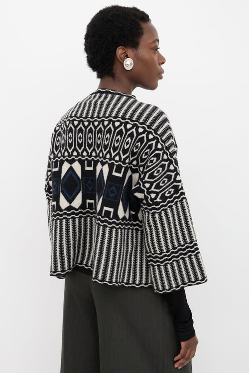 Chloé Patterned Blanket Jacket
