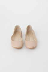 Chloé Beige Leather Lauren Ballet Flat