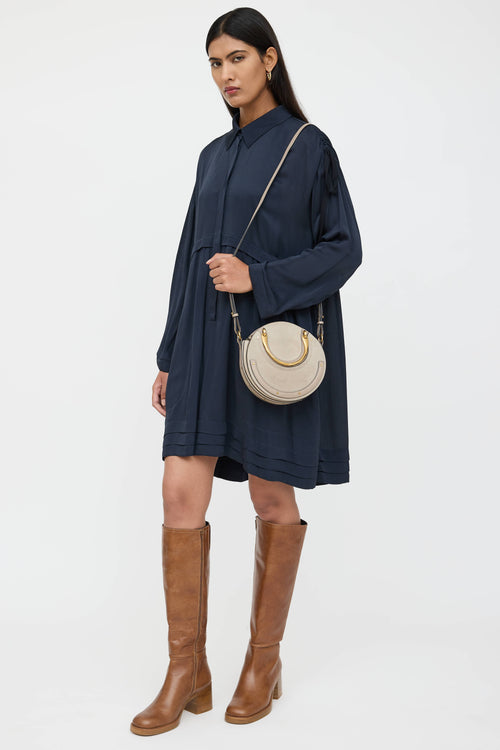 Chloé Leather Pixie Circular Bag