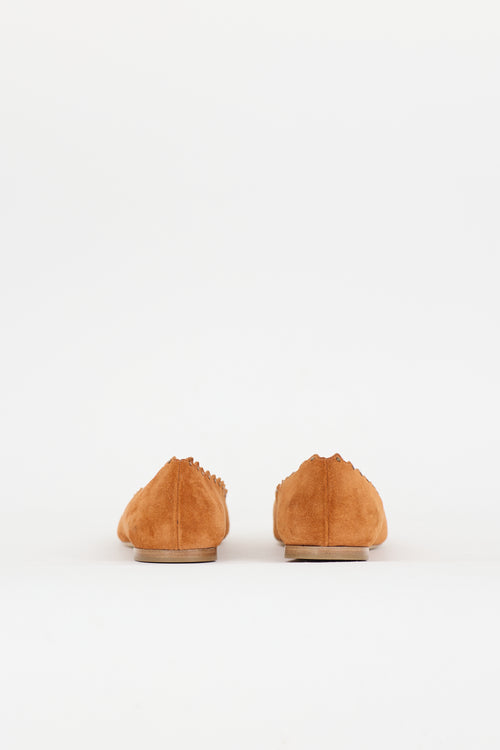 Chloé Suede Lauren Flat