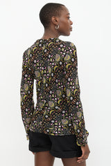 Chloé Sheer Floral Top