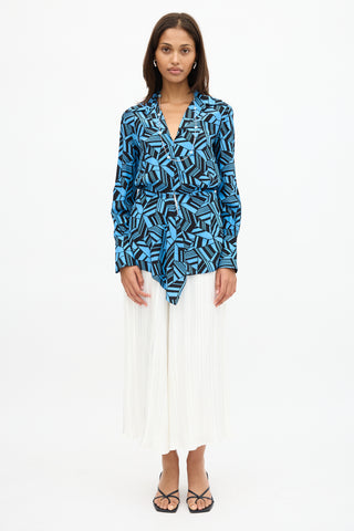 Chloé Silk Printed Blouse