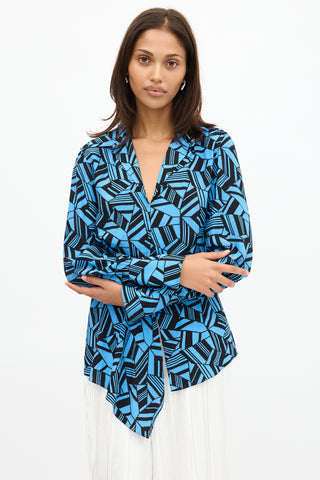 Chloé Silk Printed Blouse