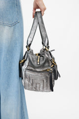 Chloé Silver & Gold Bay Shoulder Bag