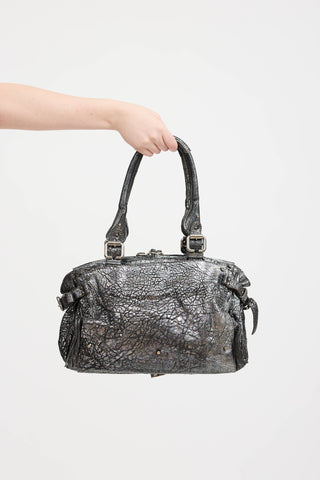 Chloé Metallic Paddington Bag