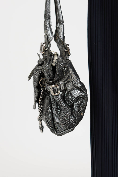 Chloé Metallic Paddington Bag
