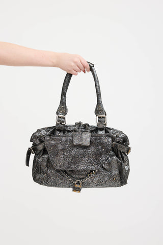Chloé Metallic Paddington Bag