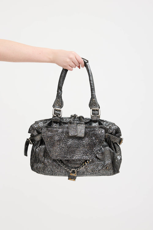 Chloé Metallic Paddington Bag