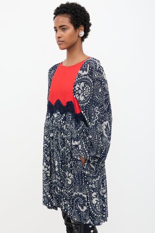 Chloé Spring 2016 Floral Dress