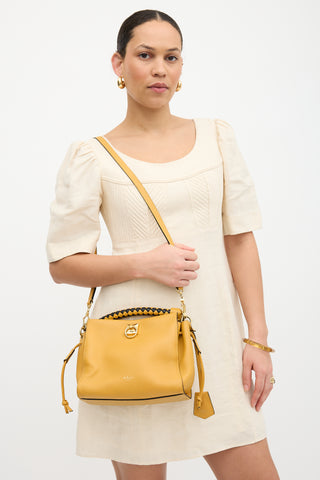 Mulberry Leather Small Iris Bag