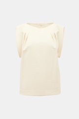 Chloé Stitched Pleated Boxy Top