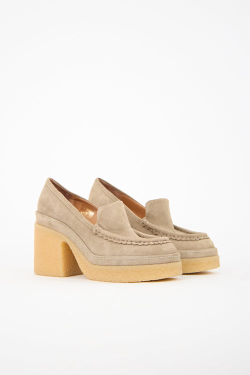 Chloé Suede Jamie Loafer