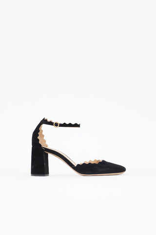 Chloé Suede Lauren Pump