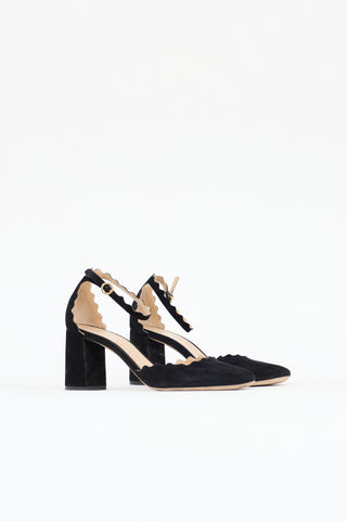 Chloé Suede Lauren Pump