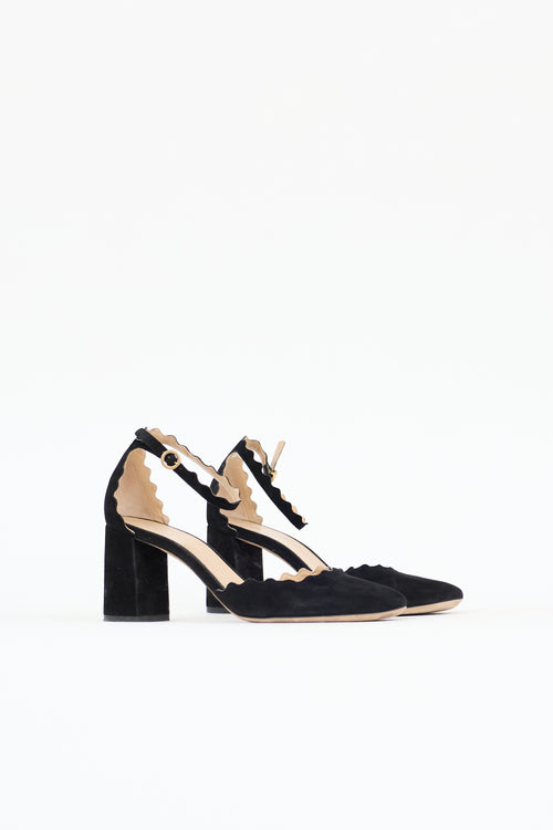 Chloé Suede Lauren Pump