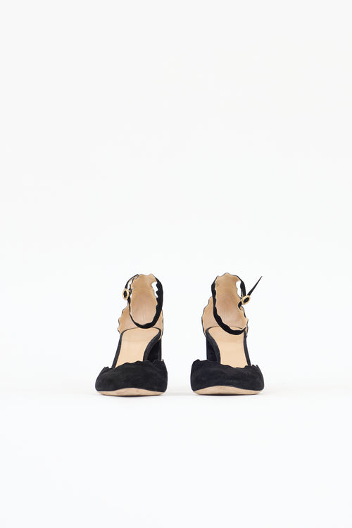 Chloé Suede Lauren Pump