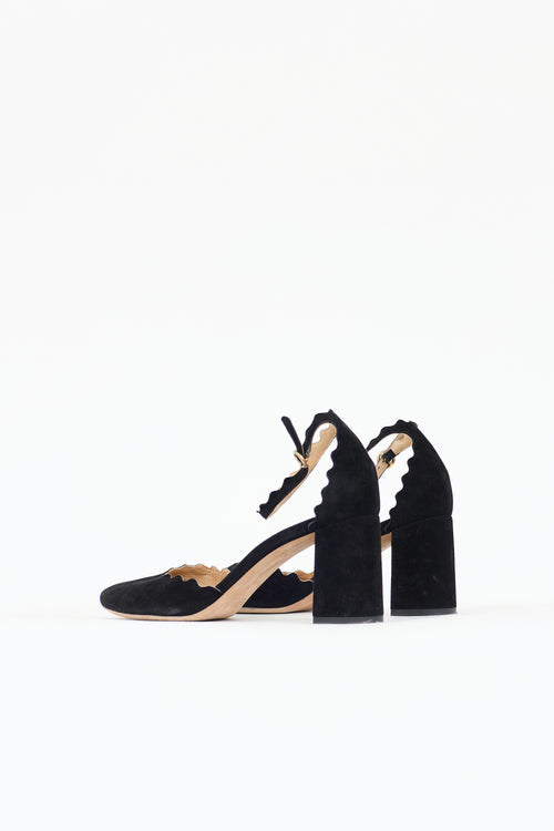 Chloé Suede Lauren Pump