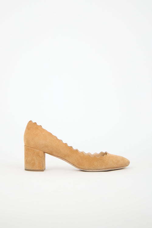 Chloé Suede Lauren Pump