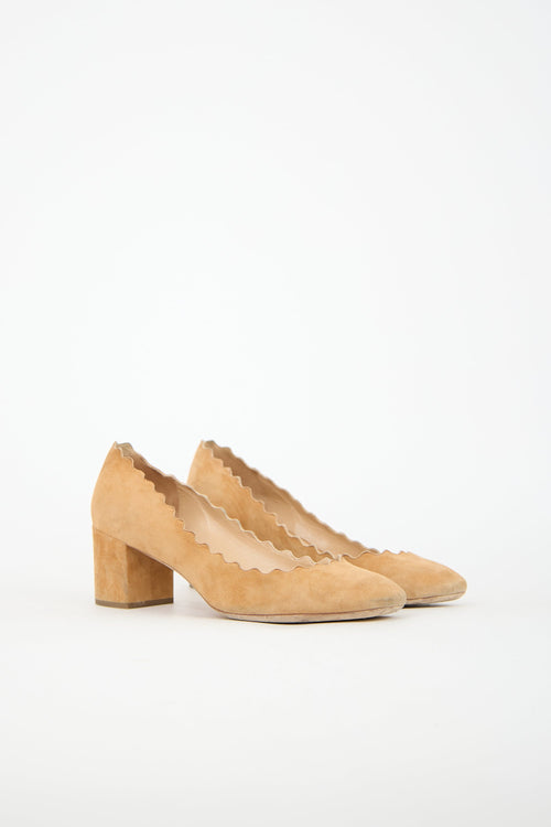 Chloé Suede Lauren Pump