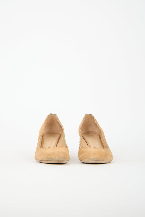 Chloé Suede Lauren Pump