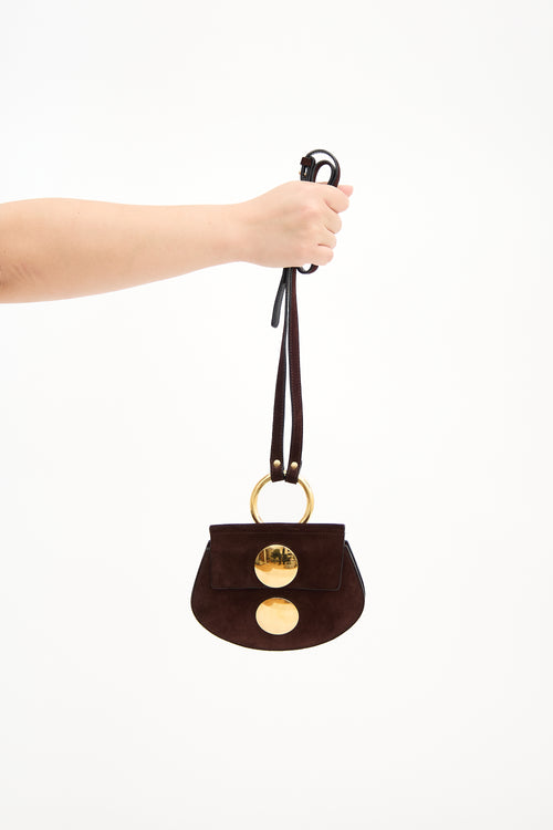 Chloé Suede Mini Faye Bag