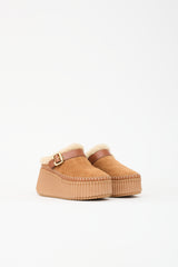 Chloé Suede Nama Wedge Mule
