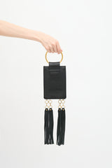 Chloé Suede & Leather Mini Jane Bracelet Bag