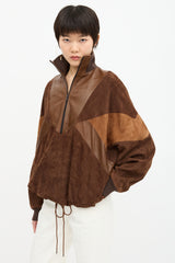 Chloé Suede & Leather Patchwork Jacket