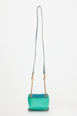 Chloé Tricolour Leather Mini Clare Bag