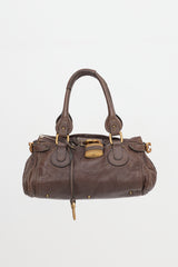 Chloé Vintage Leather Paddington Bag