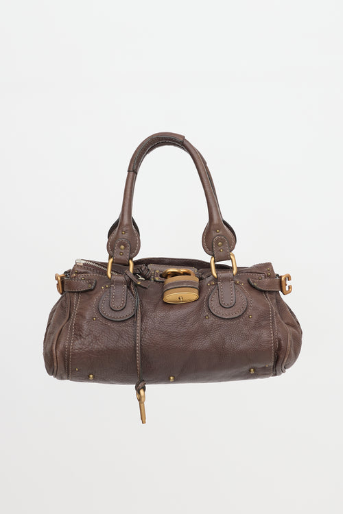 Chloé Vintage Leather Paddington Bag