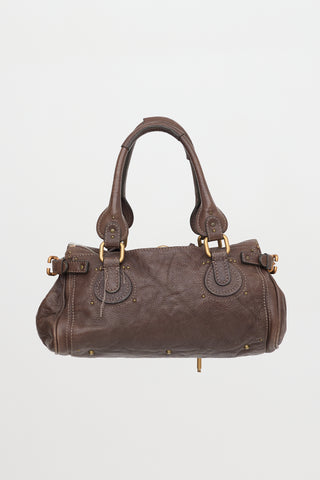 Chloé Vintage Leather Paddington Bag
