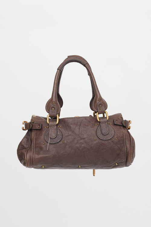 Chloé Vintage Leather Paddington Bag
