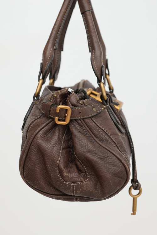 Chloé Vintage Leather Paddington Bag