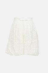 Chloé Eyelet Bow Skirt