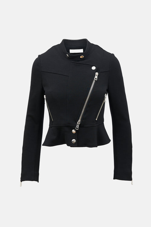 Chloé Wool Biker Jacket