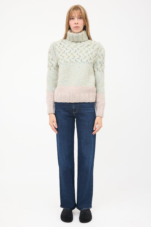 Chloé Wool Chunky Knit Sweater