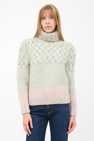 Chloé Wool Chunky Knit Sweater