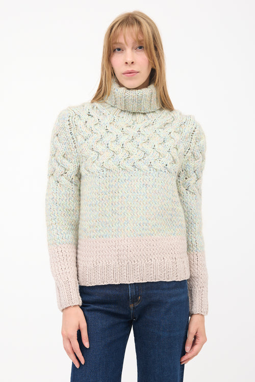 Chloé Wool Chunky Knit Sweater