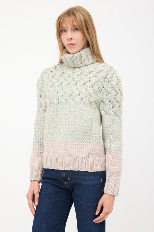 Chloé Wool Chunky Knit Sweater