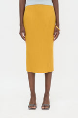 Chloé Wool & Cashmere Midi Skirt
