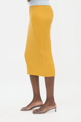 Chloé Wool & Cashmere Midi Skirt