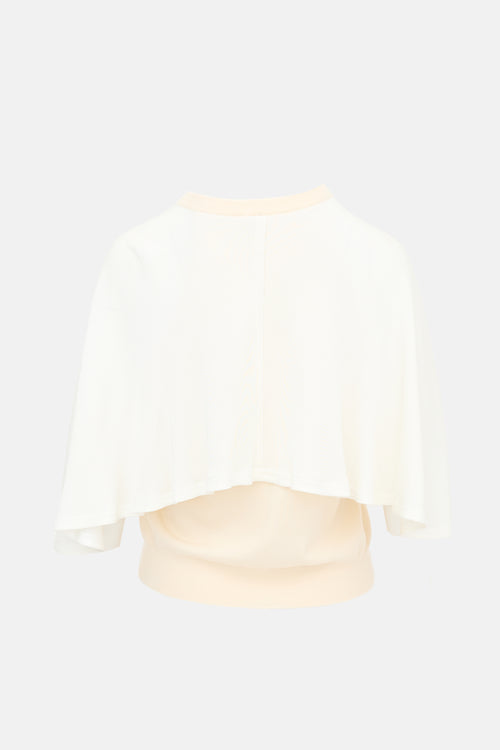 Chloé Wool Panelled Top